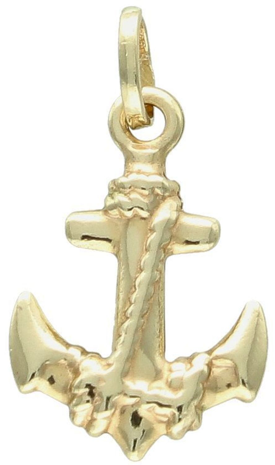 Zawieszka złota Kotwica, próba 585 ZA 2811 585. Kotwica złota Złota biżuteria próba 585. Biżuteria na prezent Zawieszka męska. Zawieszka damska. Kotwica biżuteria. Na prezent. 1.jpg